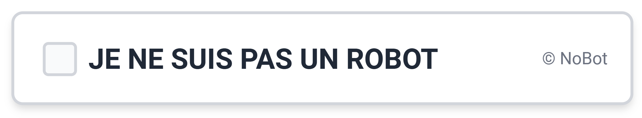 NoBot CAPTCHA V2