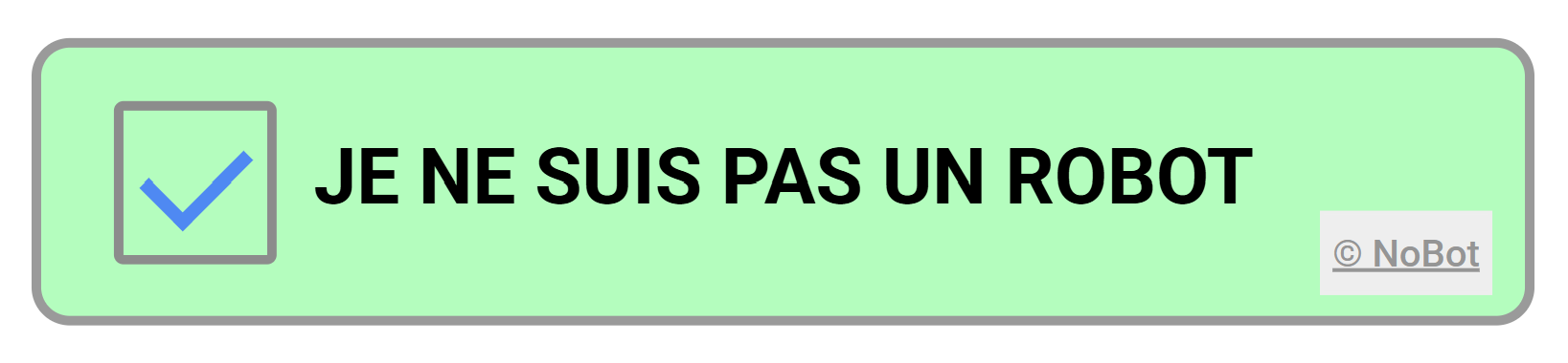 NoBot CAPTCHA V1 VALID